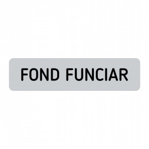 ABS133 Placa ABS 20x5 cm Personalizata (FOND FUNCIAR)