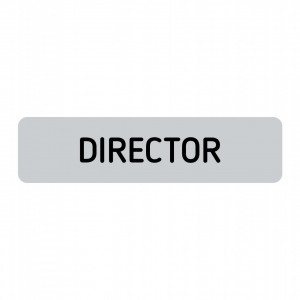 ABS143 Placa ABS 20x5 cm Personalizata (DIRECTOR)