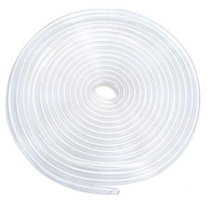 Banda de protectie usi, Cauciuc/Plastic, 2.8 m, Transparent - Img 2
