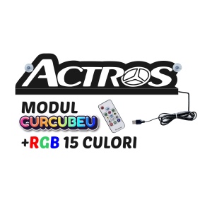 Placa Led Camion/Autoutilitara Contur-Rainbow (Curcubeu) ACTROS