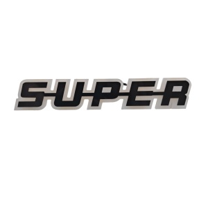 Sigla / Emblema Luminosa SUPER, 40x7 cm, Lumina alba / galbena - Img 2