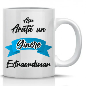 Cana personalizata * Asa arata un ginere extraordinar *