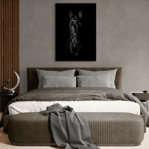 (GOLD027) Tablou Canvas Black & Gold
