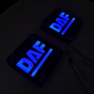 Set Embleme caseta LED Dinamice, interior, D, 18x18 cm - Img 5