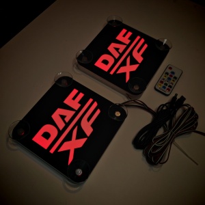 Set Embleme LED Interior D XF – Modul Curcubeu, 15 Culori, 200 efecte dinamice, USB - Img 6