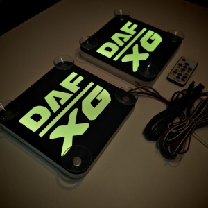Set Embleme LED Interior D XG – Modul Curcubeu, 15 Culori, 200 efecte dinamice, USB - Img 6