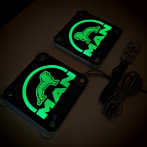 Set Embleme LED Interior MAN – Modul Curcubeu, 15 Culori, 200 efecte dinamice, USB - Img 8