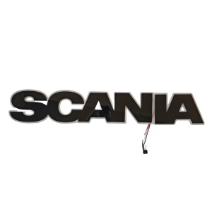 Sigla / Emblema Luminosa SCANIA, 83x14.4 cm, Exterior - Img 2