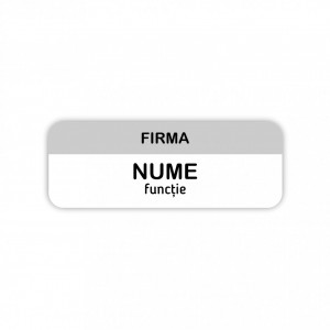 EC11 Ecuson Personalizat metalic 2.5x7cm cu sistem de prindere - Img 3