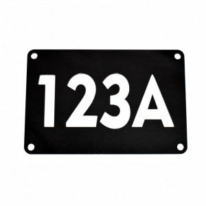 Placa personalizata cu numarul pentru casa 3D LUX - Img 2