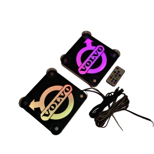 Set Embleme LED Interior VOLVO – Modul Curcubeu, 15 Culori, 200 efecte dinamice, USB