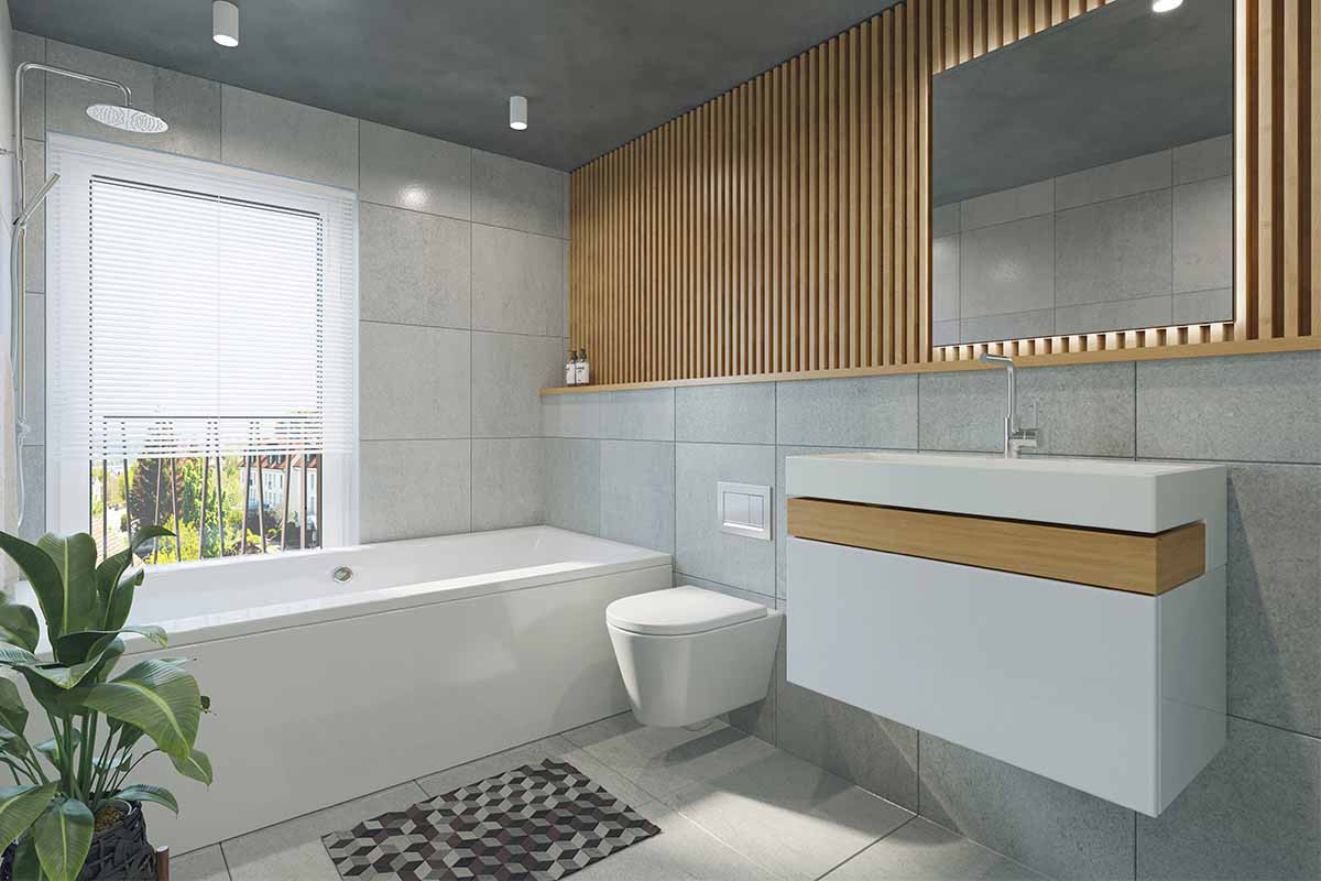 Decor baie - baie simpla, design baie minimalist, amenajare baie simpla, design interior baie, decoratiuni baie simpla, accesorii baie