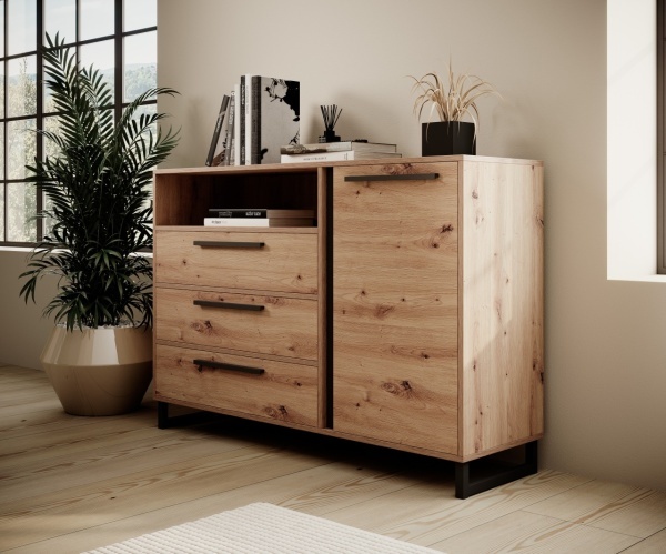 Comoda 130x40x90 cm, Aria, ADRK Furniture