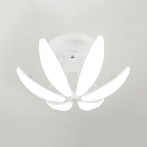 Plafoniera LED Petals Of Light 6A, crom, Max 48W, lumina calda / neutra / rece, Kelektron