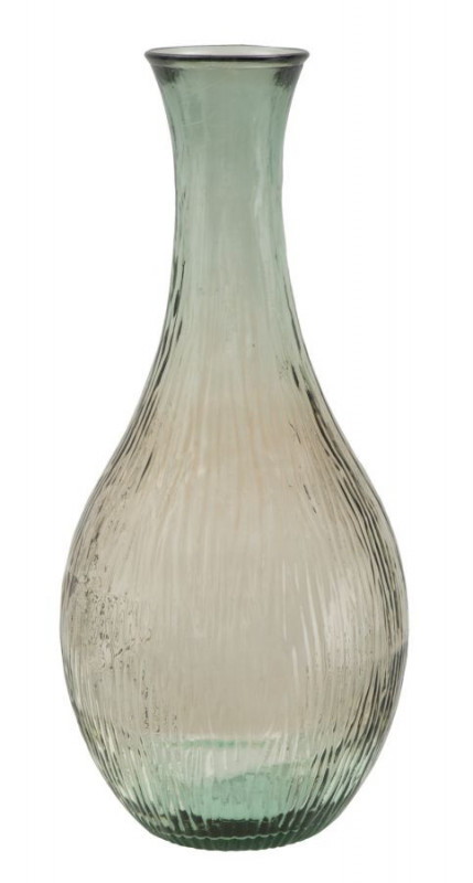 Vaza decorativa transparenta din sticla reciclata, ø 34 cm, Slim Mauro Ferreti