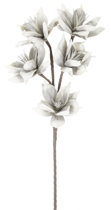 Floare artificiala din metal si plastic, ø 20 x H96 cm, Wintersweet Mauro Ferreti - Img 1