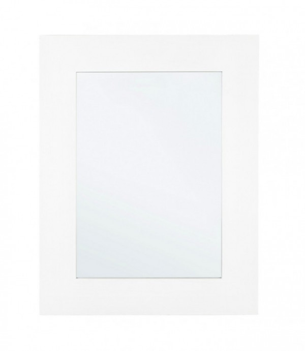 Oglindă dreptunghiulara cu rama alba, 72x92, Tiziano Yes