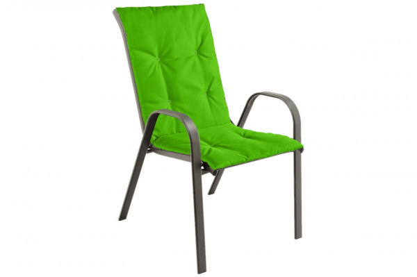 Perna scaun cu spatar Alcam, Midsummer, 105x48x3 cm, material impermeabil, Verde