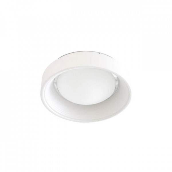 Plafoniera LED Plate, alb, Max 90W, dimabil, cu telecomanda, lumina calda / neutra / rece, Kelektron