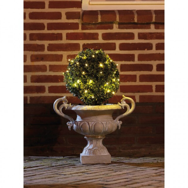 Planta decorativa cu LED Lumineo, Lumineo, Ø35 cm, 60 led-uri, verde