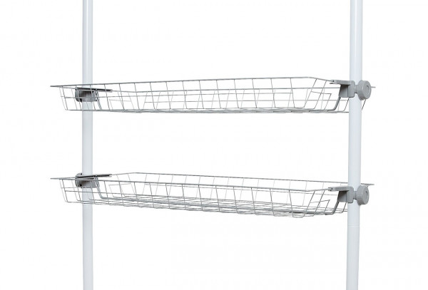 Set 2 cosuri, Wenko, Herkules, 38 x 8 x 94 cm, inox/plastic/polipropilena - Img 1