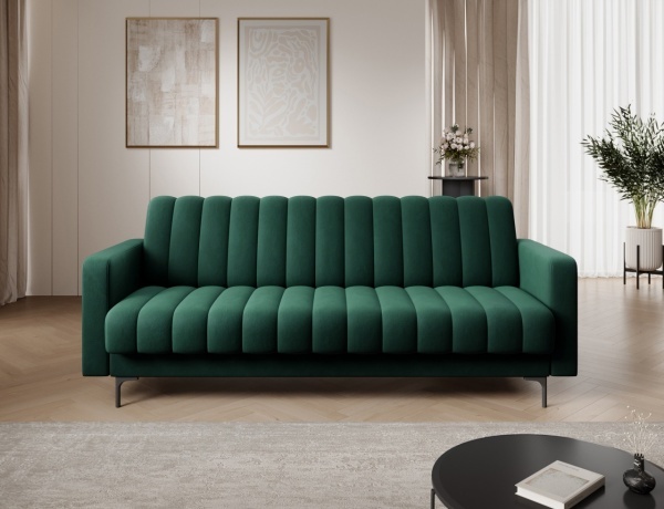 Canapea extensibilă, cu spatiu pentru depozitare, 212x89x86 cm, Roneyy, Eltap