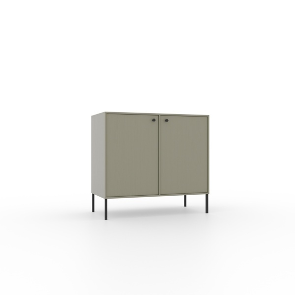 Comodă cu doua usi, 84x41x74cm, Tili System, ADRK Furniture