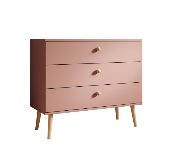 Comodă cu trei sertare, Beni, ADRK Furniture