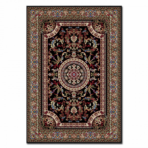 Covor living / dormitor 288NGR2235, 80x140 cm, poliester, multicolor