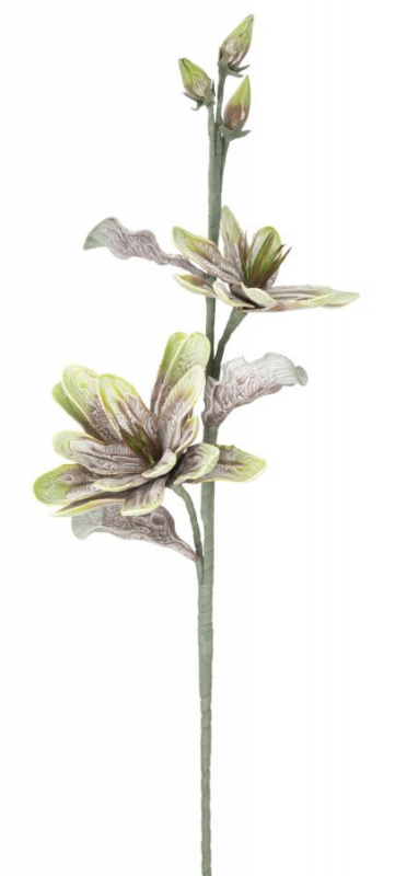 Floare artificiala din plastic si metal, ø 25 x H98 cm, Magnolia C Mauro Ferreti - Img 1
