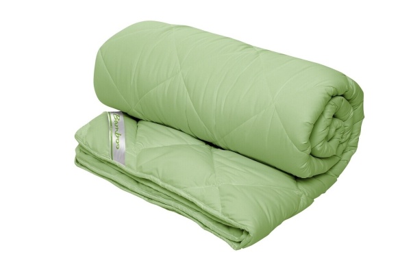 Pilota 4 Anotimpuri, Bamboo Sense, 140x200 cm, 250 g + 150 g, fibra de bambus, verde - Img 1