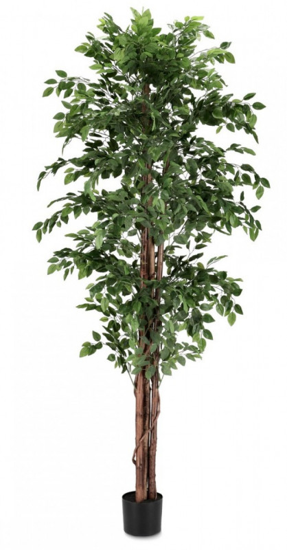 Planta artificiala decorativa cu ghiveci, 210 cm, Ficus Bizzotto