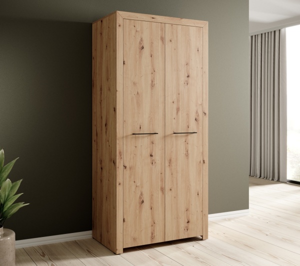 Sifonier cu doua usi, 93x52x200 cm, JANEZ, ADRK Furniture