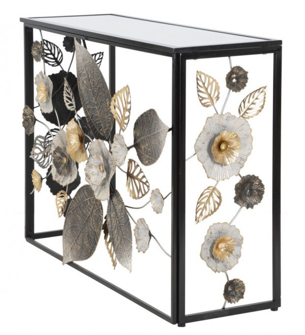 Consola multicolora din metal, Glam Dark Mauro Ferretti - Img 2