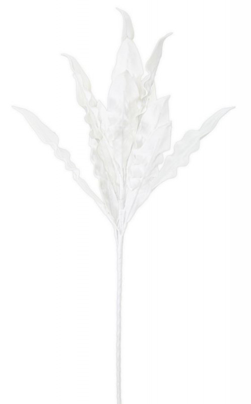 Floare artificiala din plastic si metal, ø 30 cm, Bianco Mauro Ferreti - Img 1
