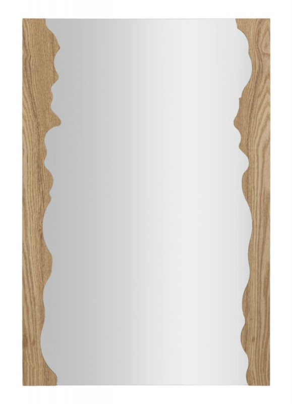 Oglinda decorativa din sticla si MDF, 90 x 60 x 1,5 cm, Form Mauro Ferreti - Img 1