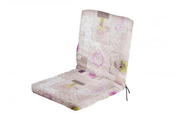 Perna scaun cu spatar, Alcam, Choco Lavanda, 90x44x3 cm