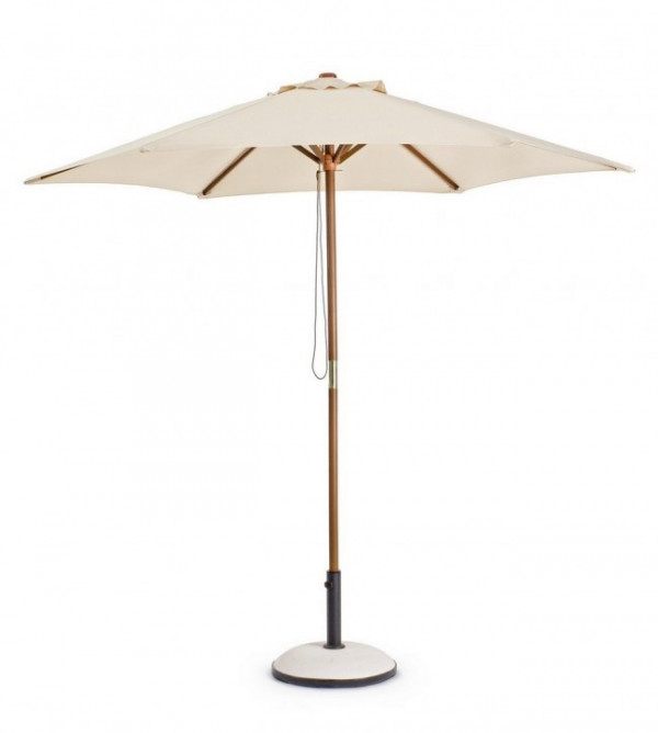 Umbrelă de soare, bej, diam. 250 cm, Syros, Bizzotto