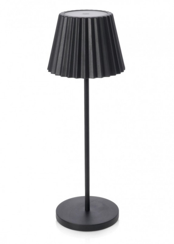 Veioza LED, neagra, inaltime 36 cm, Artika, Bizzotto - Img 1