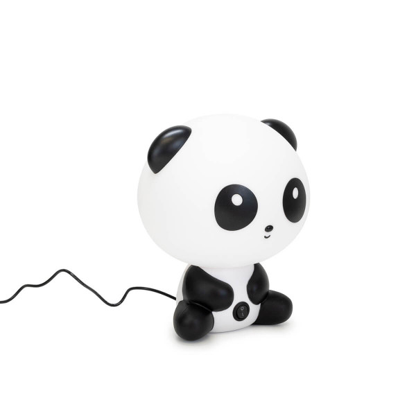 Veioza pentru copii Cute Pet Panda 1, 1x E14 / 7W / 12V, alb / negru, Kelektron