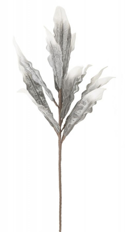 Floare artificiala din plastic si metal, ø 30 cm, Grigio Mauro Ferreti