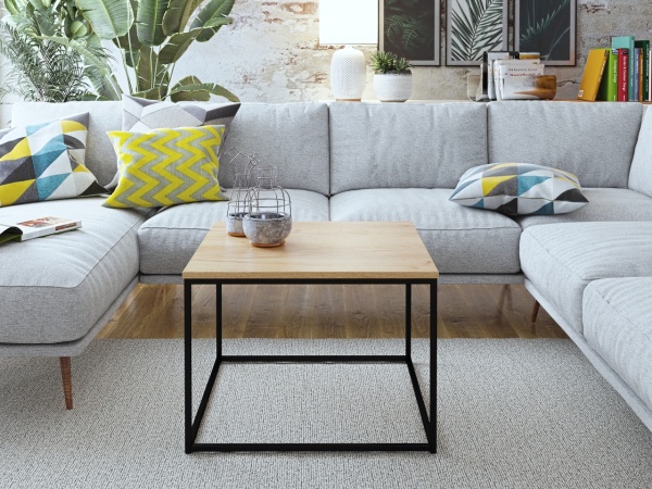 Masuta de cafea, 60x60 cm, BELRET, ADRK Furniture