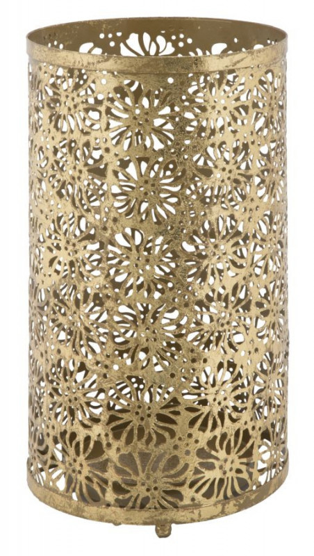 Suport umbrele auriu din metal, ∅ 24 cm, Fiori Mauro Ferretti