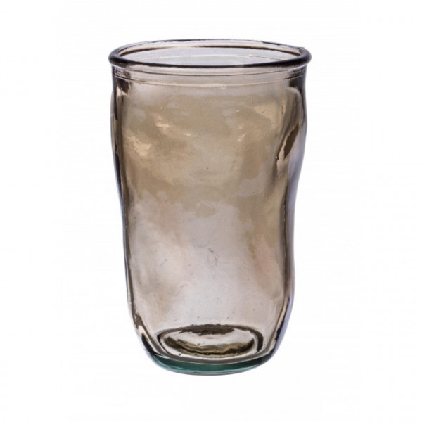 Vaza, Alisya Pink, Bizzotto, Ø8x13 cm, sticla reciclata