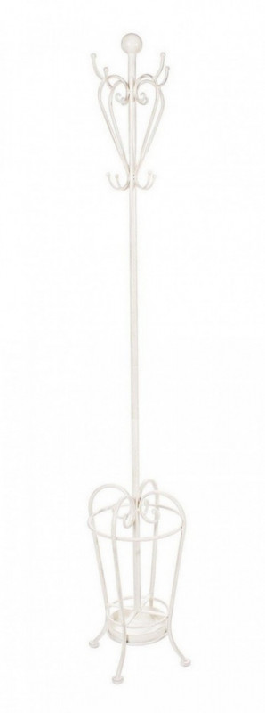 Cuier alb altichizat din metal, ∅ 28 cm, Emily Bizzotto