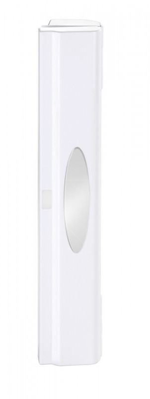 Dispenser pentru folie aluminiu, Wenko, Perfect Cutter 1-Click, 38 x 5.2 x 6.7 cm, alb