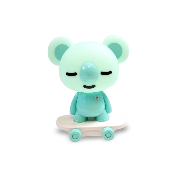 Lampa de veghe pentru copii Cute Pet Koala 3, 1x E14 / 7W / 12V, verde, Kelektron