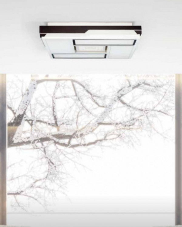 Plafoniera LED 100W, Alb/Maro, Council v2, Kelektron