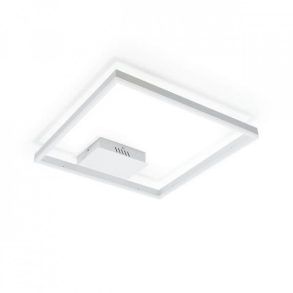 Plafoniera LED Frame, alb, Max 30W, lumina calda, Kelektron
