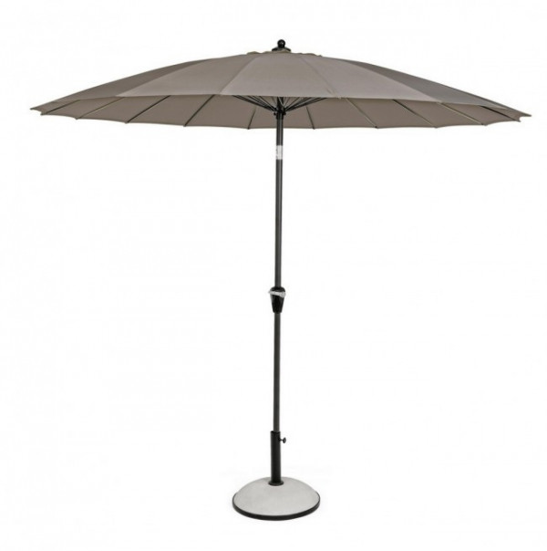Umbrela de soare, antracit / bej, diam. 270 cm, Atlanta, Yes